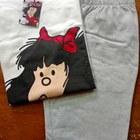 Completo donna felpa e pantaloni tuta tg XL