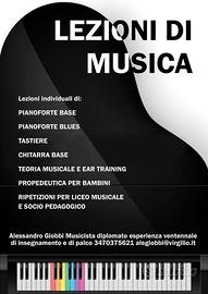 Lezioni di musica e pianoforte