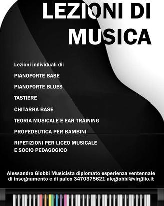 Lezioni di musica e pianoforte