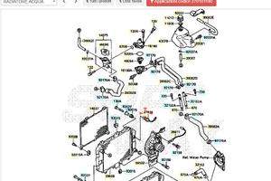 Interruttore ventola Kawasaki GPZ 500 270101180