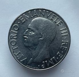 Italia 1 Lira 1940 VIIII 4 stanghette Rara