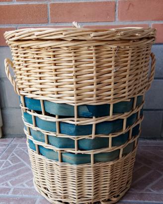 CESTA VIMINI PAGLIA 