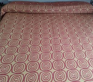 Copriletto o copridivano in cotone stampa etnica.