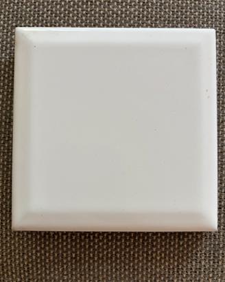 71 piastrelle in ceramica bianca cristalline 10x10
