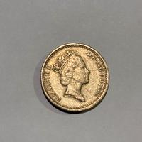 One pound elizabeth II 1996