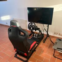 Postazione simulatore di guida completo