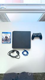 Playstation 4 slim 500gb + controller + gioco