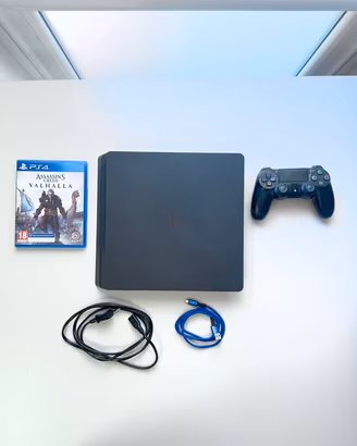 Playstation 4 slim 500gb + controller + gioco