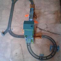 Pista trenino Thomas trackmaster fiery rescue set