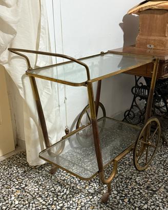 Carrello in metallo anni ‘50