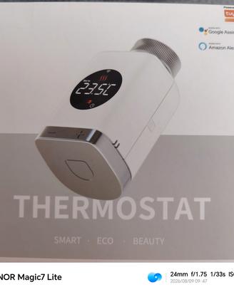 N4 termovalvole wifi ALEXA, GOOGLE ASSISTANT È TUY