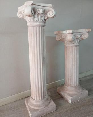 colonna in gesso 