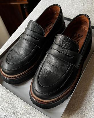 Mocassini BUENO in vera pelle - Chunky Loafers