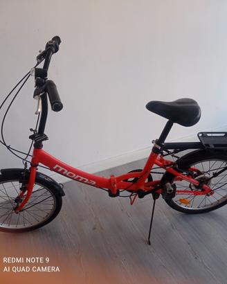 bici moma pieghevole gomme e cambio nuovi