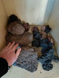 Pietre Laviche per acquario, provenienza Etna