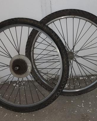Ruote bici da 26 per mountain bike