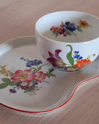 Tazza  e piattino da colazione porcellana Francia