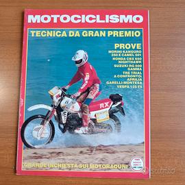 Rivista Motociclismo 1985 Suzuki RG 500 Gamma Vesp