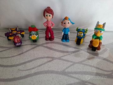 Set 6 personaggi Gli Animotosi Kinder Sorpresa