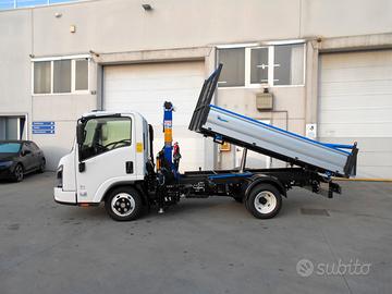 ISUZU M21 GRU E RIBALTABILE