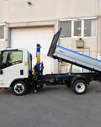 ISUZU M21 GRU E RIBALTABILE