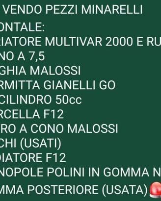 RICAMBI MINARELLI ORIZZONTALE (F12, AEROX..)