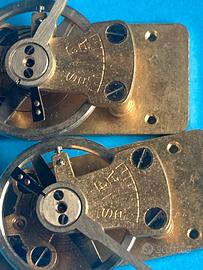 2 bilancieri scappamenti orologio Eras Svizzera