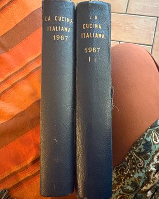 La cucina italiana -annata completa 1967- 2 volumi