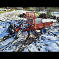 Motozappa lombardini 14 cv 4x4