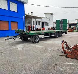 Pianale Ongaro-lungh 10,5m-verricello-COME NUOVO