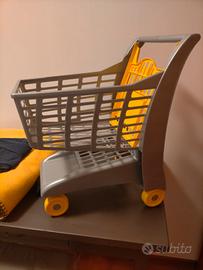 carrello spesa e cucinetta da viaggio