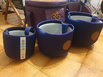 Campane di cristallo per pratiche di Sound Healing