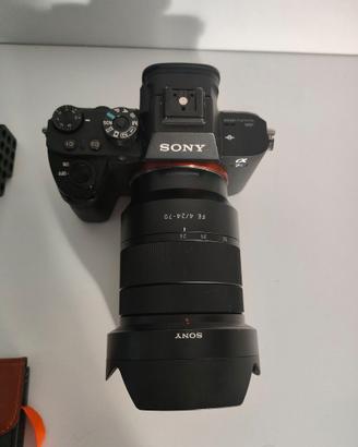 Fotocamera Sony a7sii con ottiche e accessori