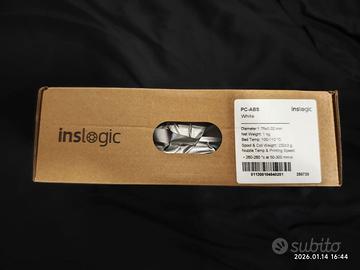 1kg PC-ABS inslogic filamento bianco