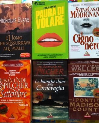 n. 6 libri - romanzi