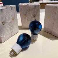 6SN7 nuove blue globe coppia matchata