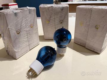 6SN7 nuove blue globe coppia matchata