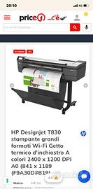 PLOTTER SCANNER  HP T830 STAMPANTE GRANDI FORMATI