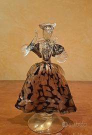 Dama veneziana vetro di Murano