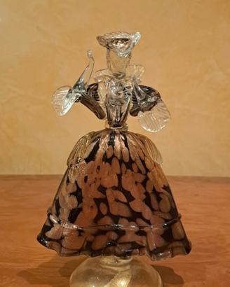 Dama veneziana vetro di Murano