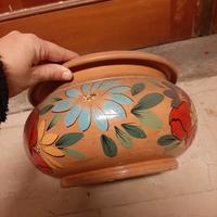 Vaso in ceramica fatto a mano 