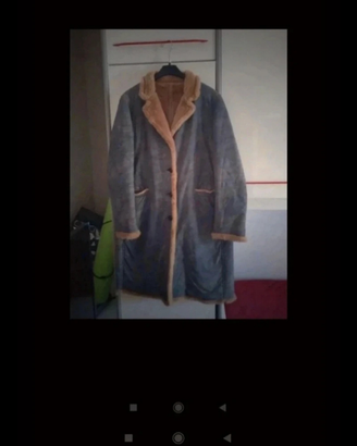 Cappotto shelling blu