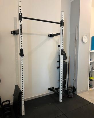 Palestra completa (rack, bilancieri, pesi, panca..