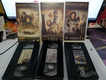 Il signore deglil anelli VHS trilogia completa
