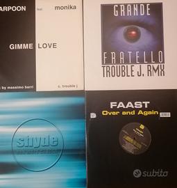 Lotto 4 vinili dance 2000 ( Nuovi / Mint)