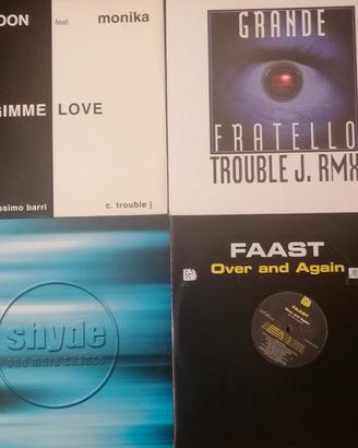 Lotto 4 vinili dance 2000 ( Nuovi / Mint)
