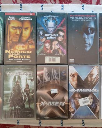 Videocassette vintage nuove sigillate