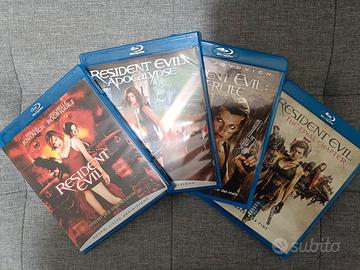 Resident Evil lotto di 4  Bluray