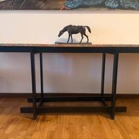 tavolo consolle marmo design