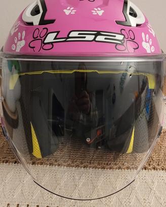 casco da moto per bimba